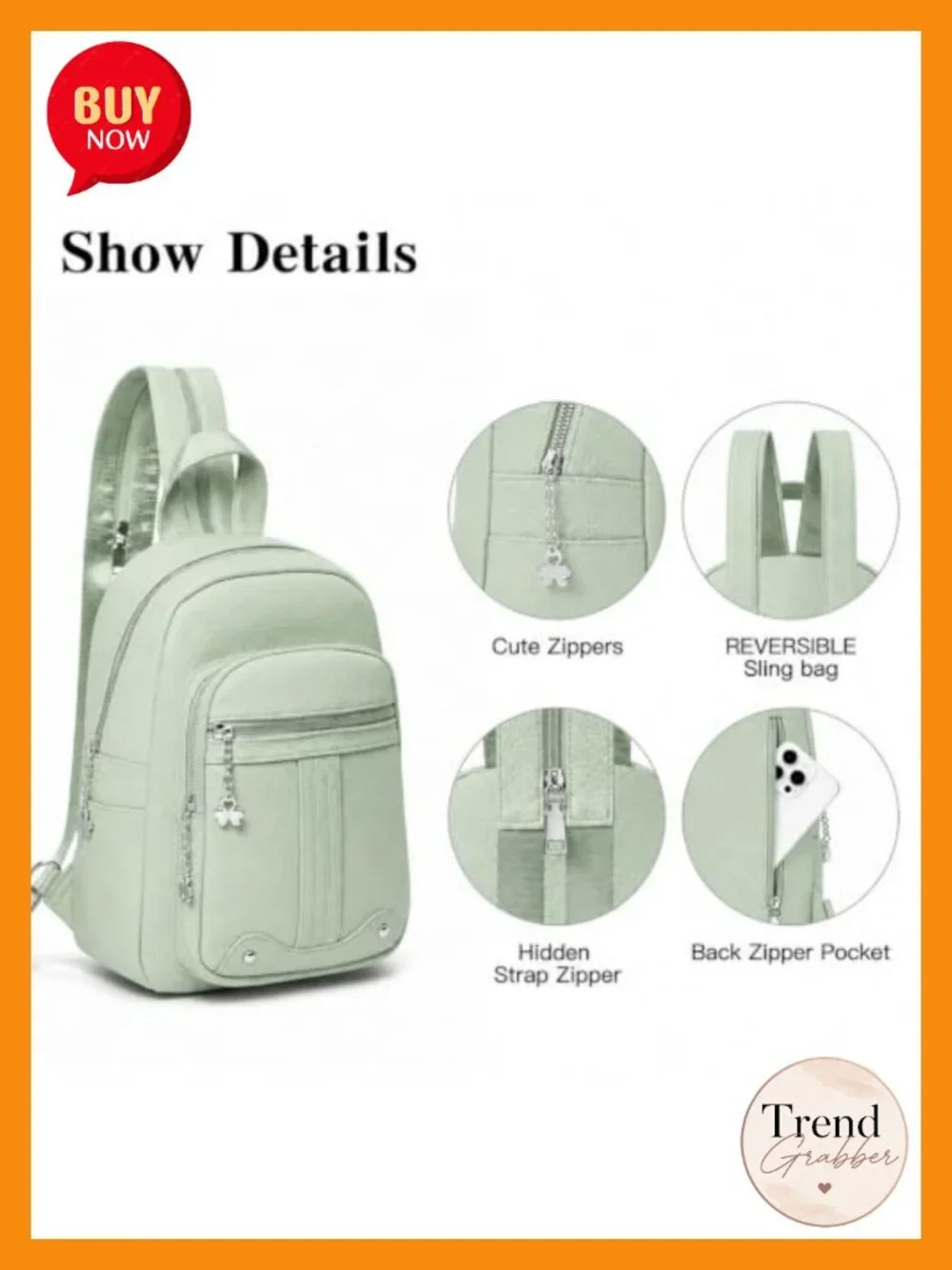N/A convertible backpack